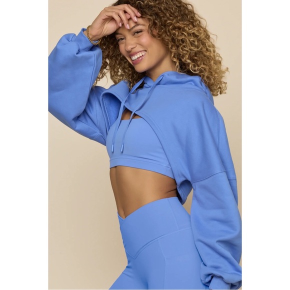 POPFLEX Cloud Shruggie In Nordic Blue Size XXS/XS - Picture 6 of 13